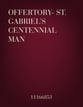 Offertory - St. Gabriel's Centennial Mass SATB choral sheet music cover